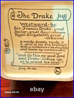 Royal Doulton Drake Loving Cup/ Jug Limited Edition