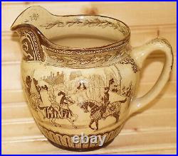 Royal Doulton Eglinton Tournament Jug Or Pircher, 5 1/4 Whieldon Glaze