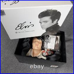 Royal Doulton Elvis Presley Viva Las Vegas TCB Character Jug EP10 Ltd Ed Box