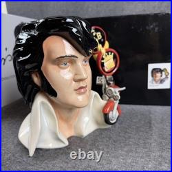 Royal Doulton Elvis Presley Viva Las Vegas TCB Character Jug EP10 Ltd Ed Box