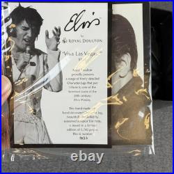 Royal Doulton Elvis Presley Viva Las Vegas TCB Character Jug EP10 Ltd Ed Box