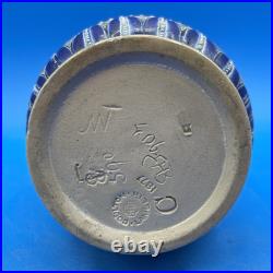 Royal Doulton England Hannah Barlow Lambeth Stoneware Pitcher With Goats