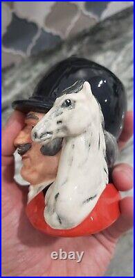 Royal Doulton England The Master Equestrian D6898 Toby Jug PROTOTYPE ERROR