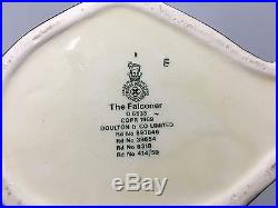 Royal Doulton Falconer Large Toby Jug Mug 7 1/2 D6533 copyright 1959