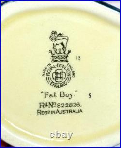 Royal Doulton Fat Boy Set of three Toby Jugs- RARE SET