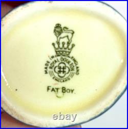 Royal Doulton Fat Boy Set of three Toby Jugs- RARE SET