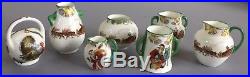 Royal Doulton Father Christmas Santa Claus Miniature Vase Jug