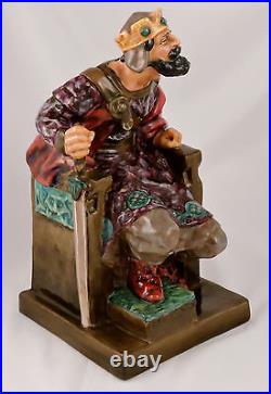 Royal Doulton Figurine The Old King HN2134 Large 10 Charles J. Noke RARE