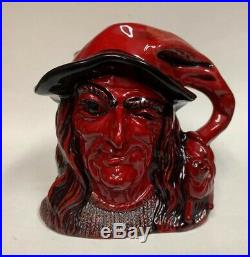 Royal Doulton Flambe Witch D7239 Large Character Jug