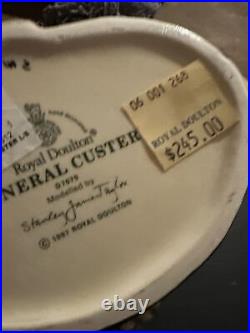 Royal Doulton GENERAL CUSTER D7079 Large Jug, Rare, 1997, excellent