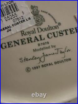 Royal Doulton GENERAL CUSTER D7079 Large Jug, Rare, 1997, excellent