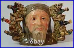 Royal Doulton GEOFFREY CHAUCER Character Jug / c. 1996 LE 745/1500 Museum Quality