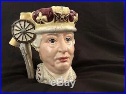 Royal Doulton GEORGE WASHINGTON KING GEORGE III Antagonists Toby Jug D6749 RARE