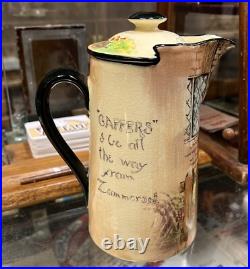 Royal Doulton Gaffers Hot Chocolate Pot Jug Noke