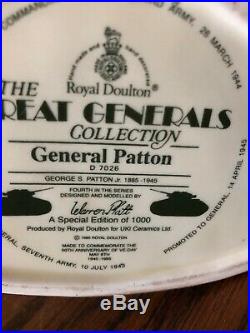Royal Doulton General Patton Large Jug