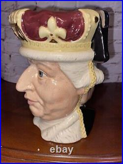 Royal Doulton George III/George Washington Toby Jug LIMITED EDITION #607/9500