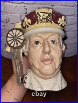 Royal Doulton George III/George Washington Toby Jug LIMITED EDITION #607/9500