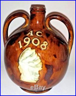 Royal Doulton Greenlees Bros. Claymore Scotch Whisky American Indian Jug Ac-1908