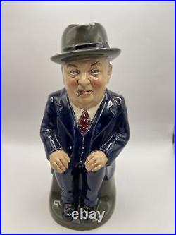 Royal Doulton Greetings Cliff Cornell Famous Cornell Fluxes Cleveland Toby Jug