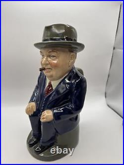 Royal Doulton Greetings Cliff Cornell Famous Cornell Fluxes Cleveland Toby Jug