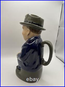 Royal Doulton Greetings Cliff Cornell Famous Cornell Fluxes Cleveland Toby Jug