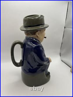 Royal Doulton Greetings Cliff Cornell Famous Cornell Fluxes Cleveland Toby Jug