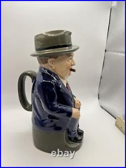 Royal Doulton Greetings Cliff Cornell Famous Cornell Fluxes Cleveland Toby Jug