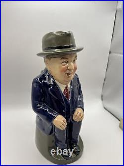 Royal Doulton Greetings Cliff Cornell Famous Cornell Fluxes Cleveland Toby Jug