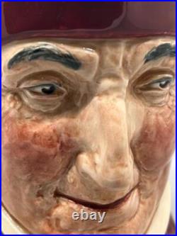 Royal Doulton Group of 2 Character Toby Jugs Cardinal and Gardener Large Size