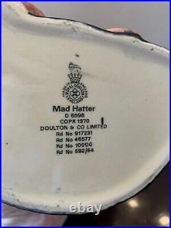Royal Doulton Handmade Character Dolby Jug,'Mad Hatter' D6598