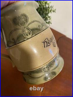 Royal Doulton Heaven helps those who help themselves Motto Jug