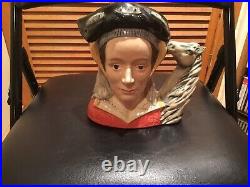 Royal Doulton Henry VIII And His Six Wives Large Character Jugs