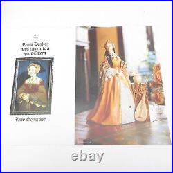 Royal Doulton Jane Seymour HN 3349 Ltd Ed Figurine 24/9500 Henry VIII Wife