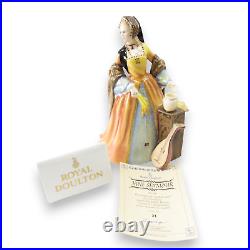 Royal Doulton Jane Seymour HN 3349 Ltd Ed Figurine 24/9500 Henry VIII Wife CoA