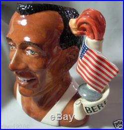Royal Doulton Jesse Owens -character Jug Of The Year 1996 D7019 Mint & Box