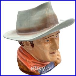 Royal Doulton John Wayne Character Jug of the Year D7269 Rare Cabinet Condition