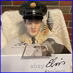 Royal Doulton Jug G. I. Blues Elvis Presley Limited Edition New In Box
