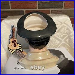 Royal Doulton Jug G. I. Blues Elvis Presley Limited Edition New In Box