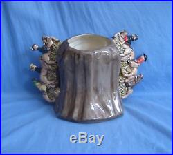 Royal Doulton Jug GEOFFREY CHAUCER D7029 CERTIFICATE BOOK PRICE £400 RARE
