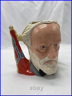 Royal Doulton Jug The Antagonists Collection ULYSSES GRANT & ROBERT LEE D6698