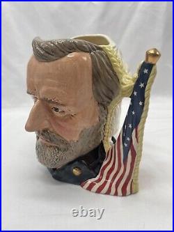 Royal Doulton Jug The Antagonists Collection ULYSSES GRANT & ROBERT LEE D6698