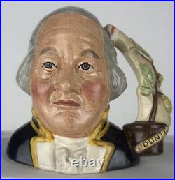 Royal Doulton Jugs FLETCHER CHRISTIAN & CAPTAIN BLIGH D7075 & D7074 (Ltd. Ed.)