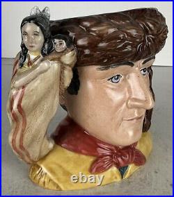 Royal Doulton Jugs WILLIAM CLARK and MERIWETHER LEWIS D7234 and D7235 with COA