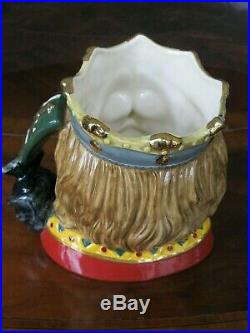 Royal Doulton King Arthur D7055 Character Jug Mint Condition #532 Of Only 1500