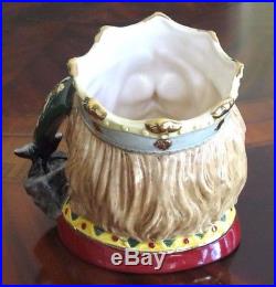 Royal Doulton King Arthur D7055 Toby Character Jug #1,359 of 1,500 withCert Mint