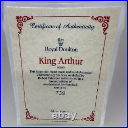 Royal Doulton'King Arthur' Large Character Jug, D7055, 7.25 #739 Out Of 1500