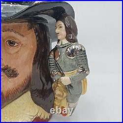 Royal Doulton King Charles I Three Handle Jug D6917 Le #2039/2500. Pre-owned