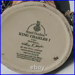 Royal Doulton King Charles I Three Handle Jug D6917 Le #2039/2500. Pre-owned