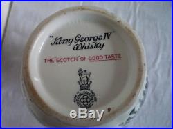 Royal Doulton King George IV Scotch Whisky Memorium Jug
