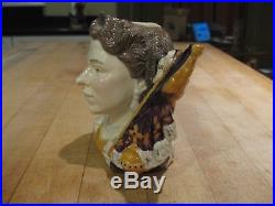 Royal Doulton King George VI & Queen Elizabeth II Character Jugs Toby Mugs